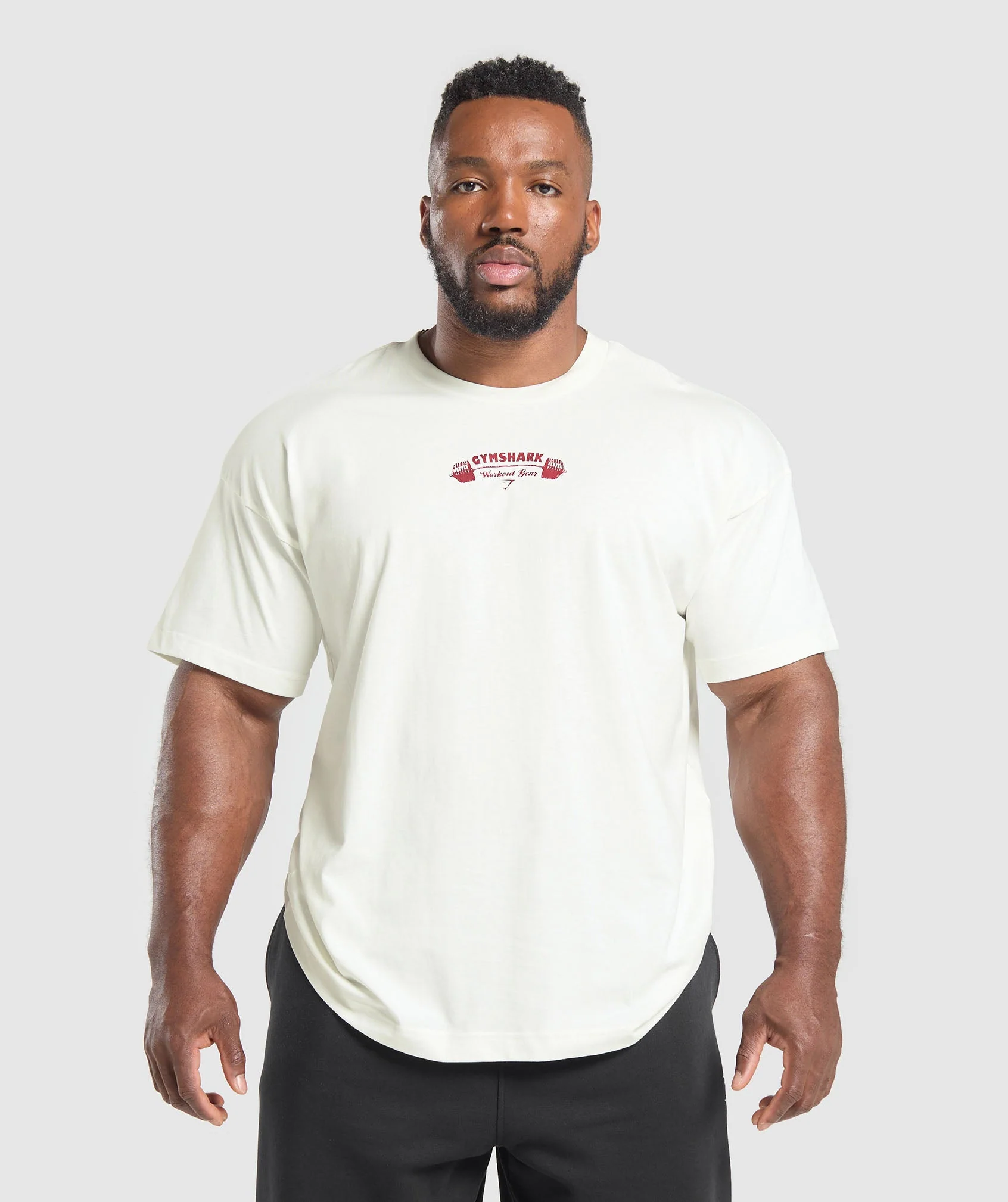 Gymshark Workout Gear T-Shirt - Soft White