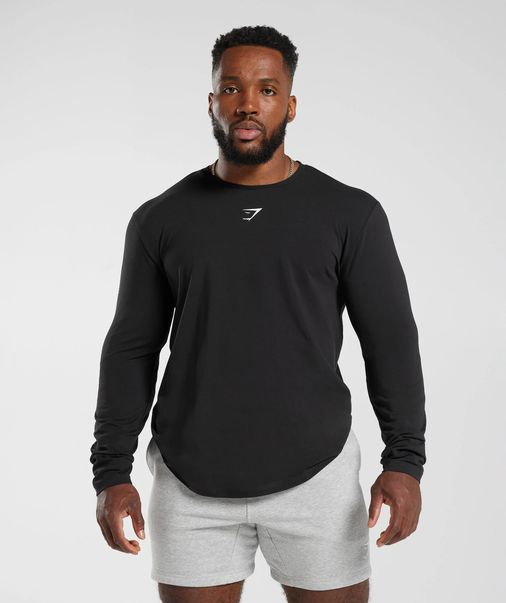 Gymshark Core Long Sleeve T-Shirt - Black