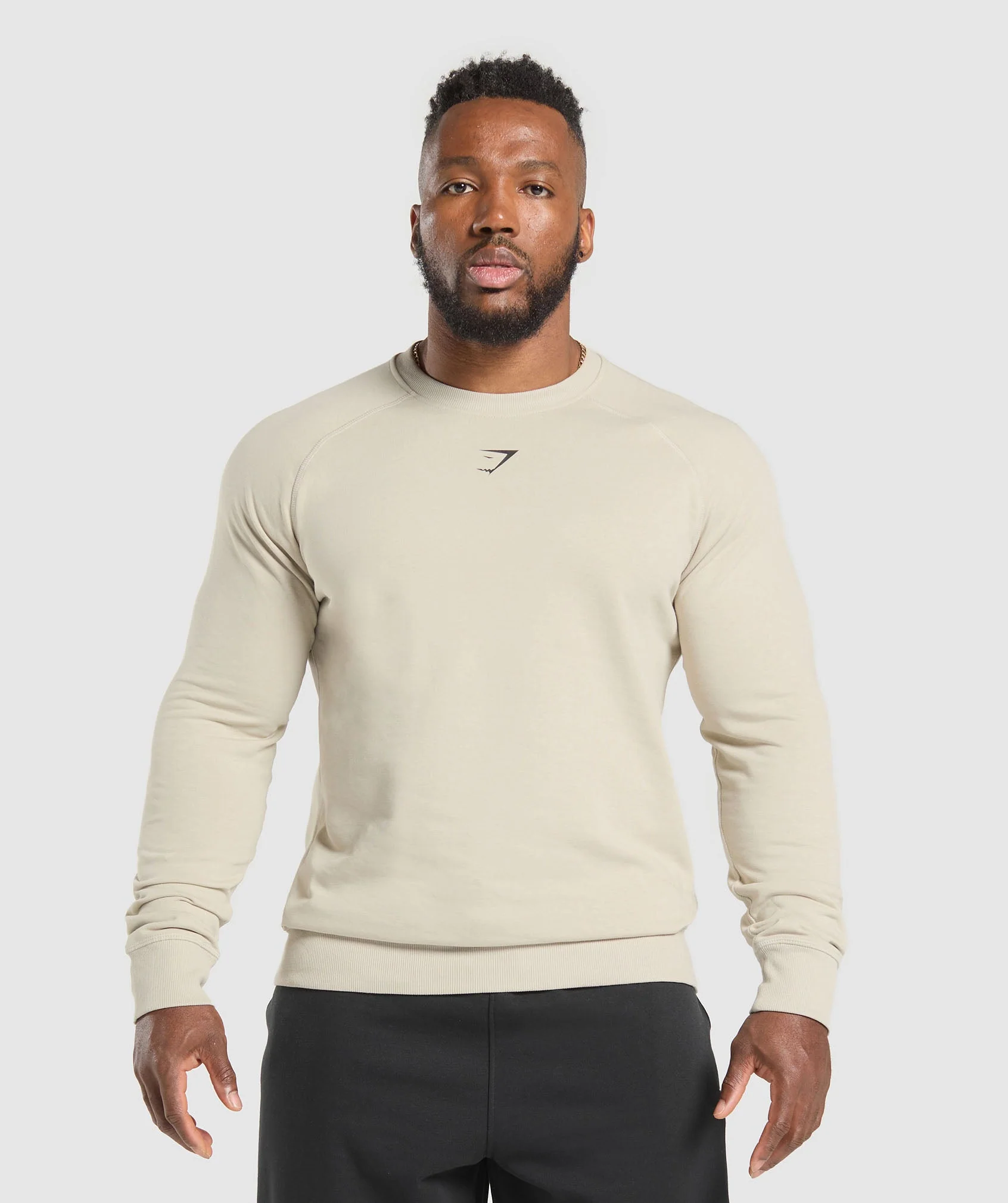 Gymshark Reaper Crew - Pebble Grey