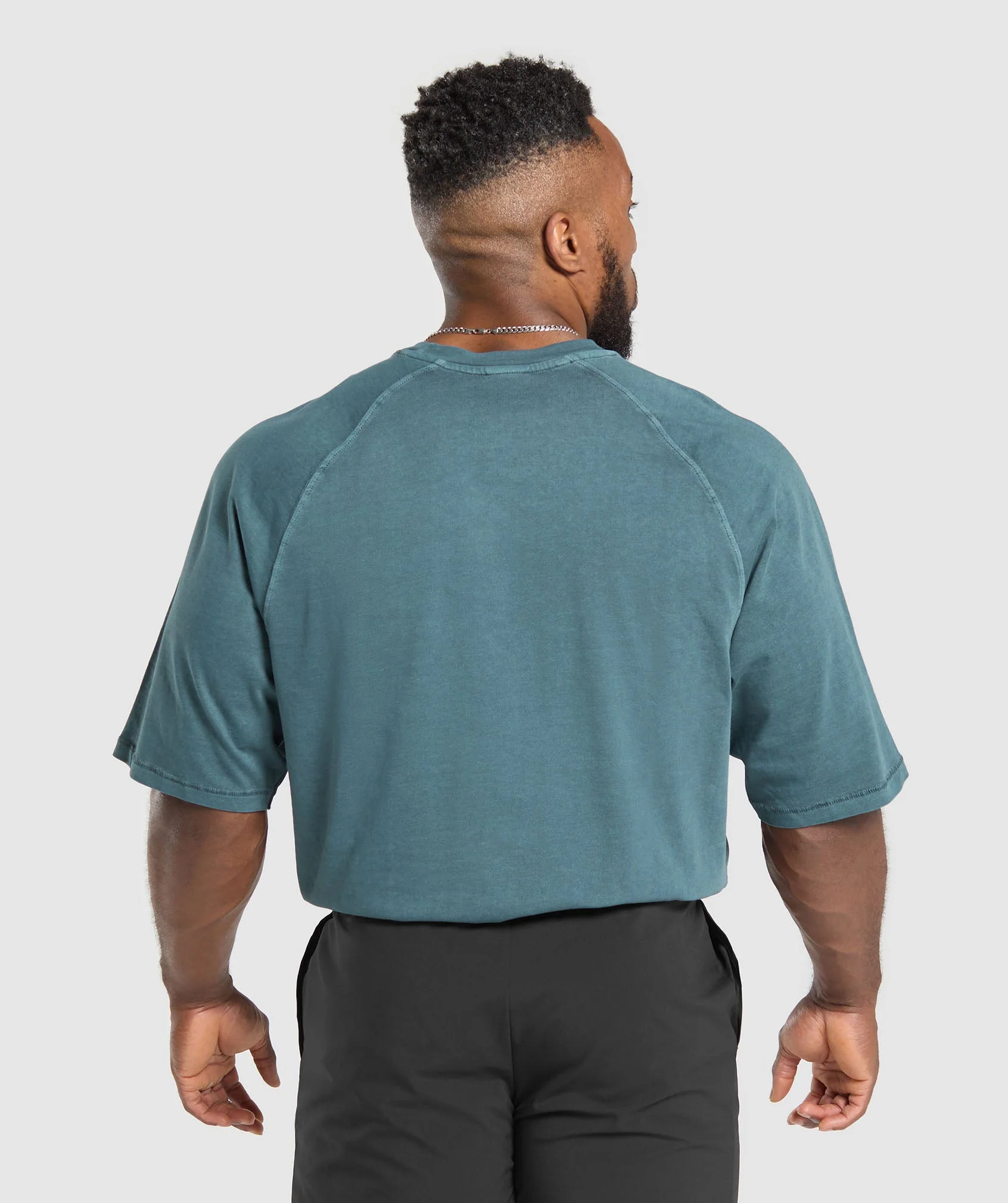 Gymshark Premium Legacy T-Shirt - Cargo Blue