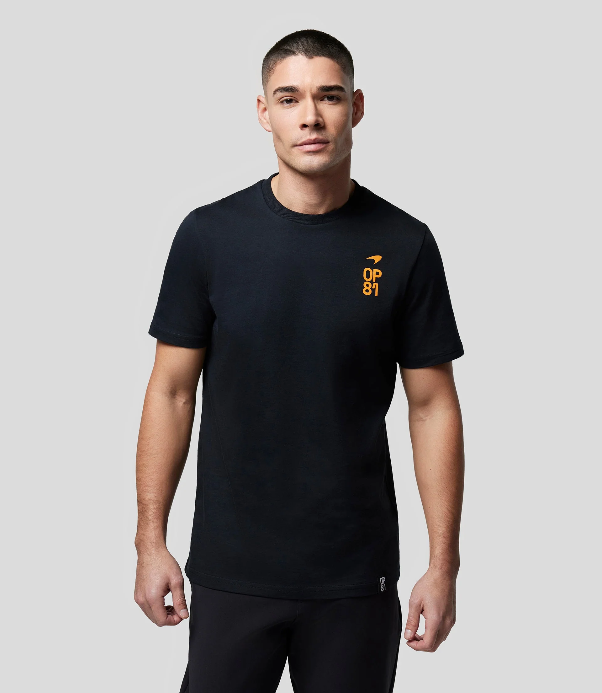 MCLAREN MENS CORE DRIVERS ESSENTIAL T-SHIRT OSCAR PIASTRI
