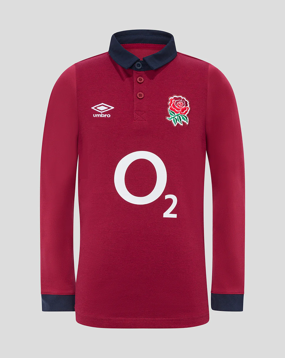England Rugby Junior Alternate Classic Jersey LS