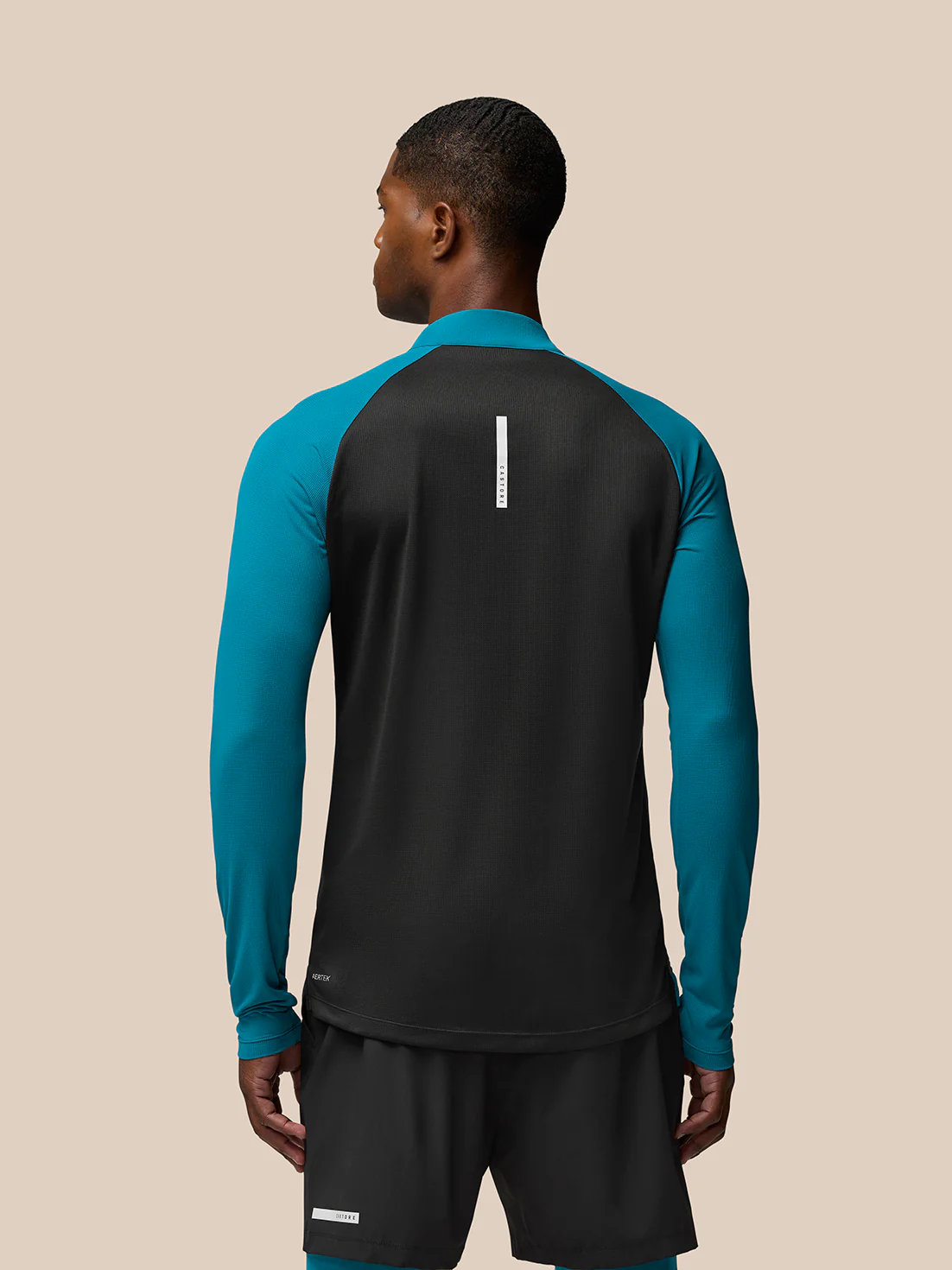 Flow Training 1/4 Zip Top - Dark Aqua