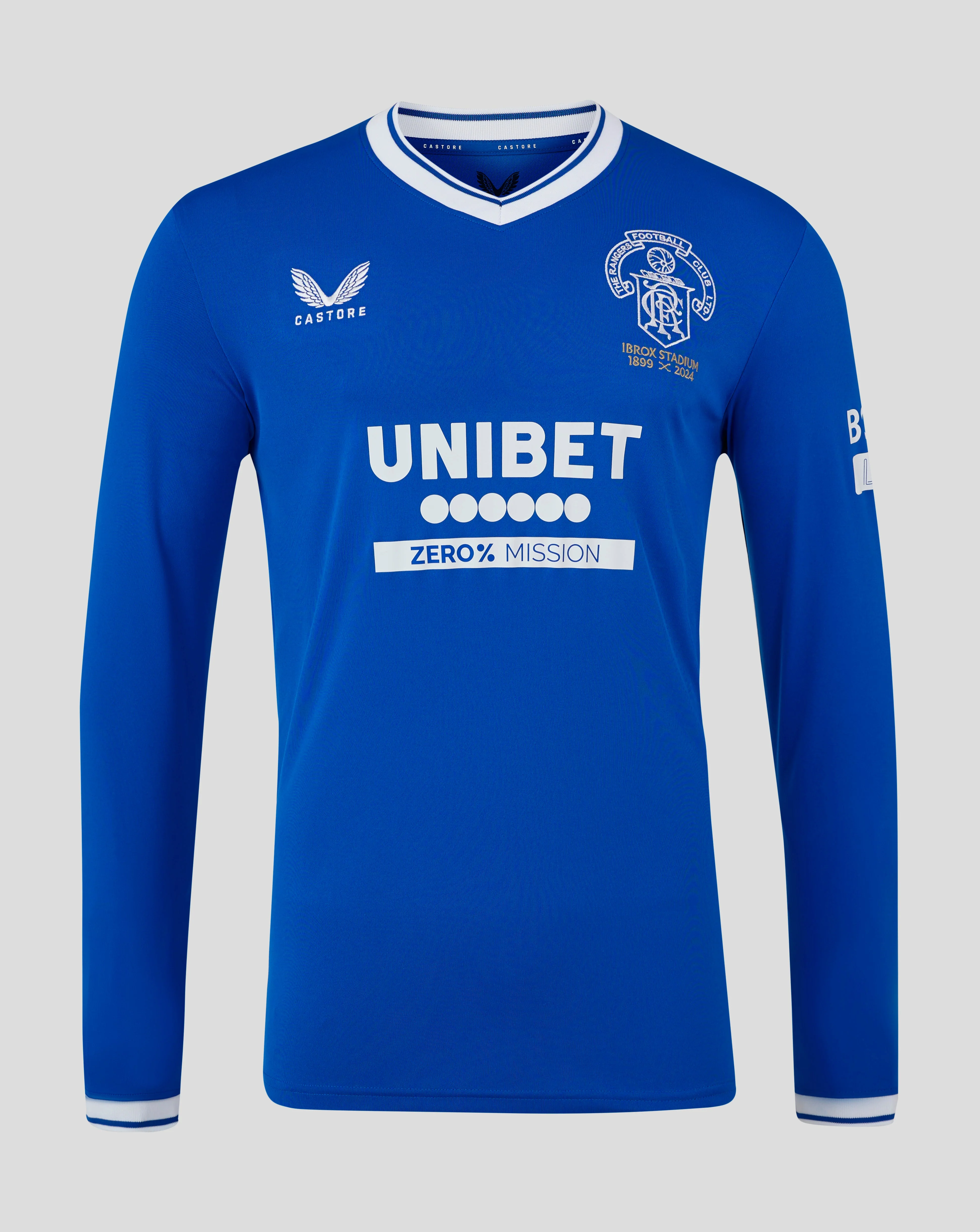 Rangers FC Men's Ibrox 125 Heritage Long Sleeve Kit - 24/25