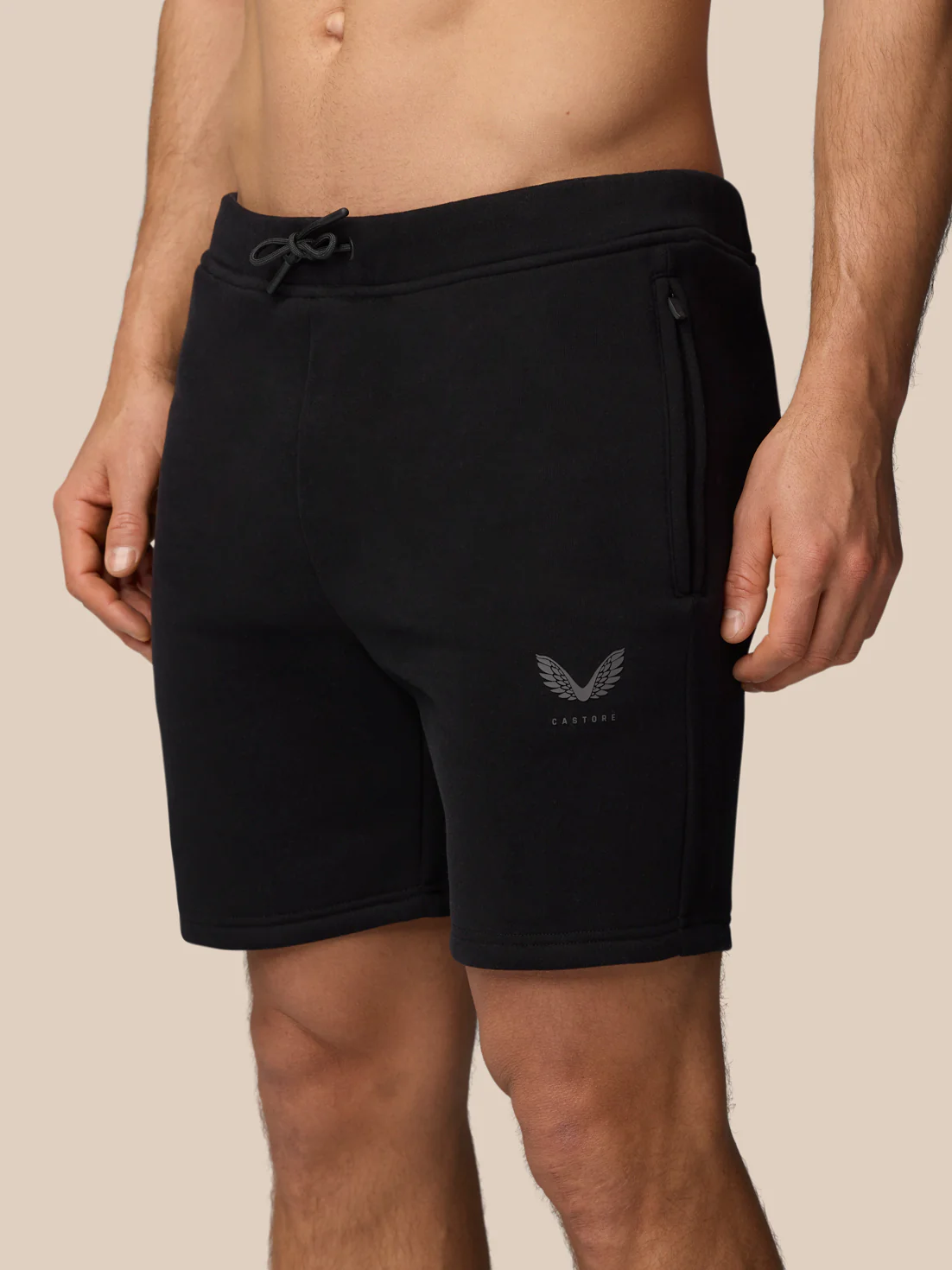 Adapt Fleece Jogger Shorts - Black