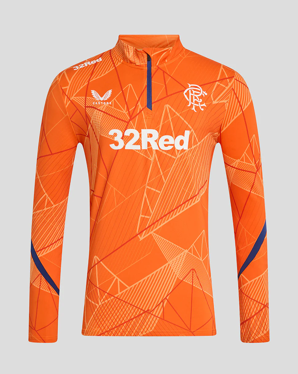 RANGERS 24/25 MEN'S LEAGUE MATCHDAY 1/4 ZIP MIDLAYER