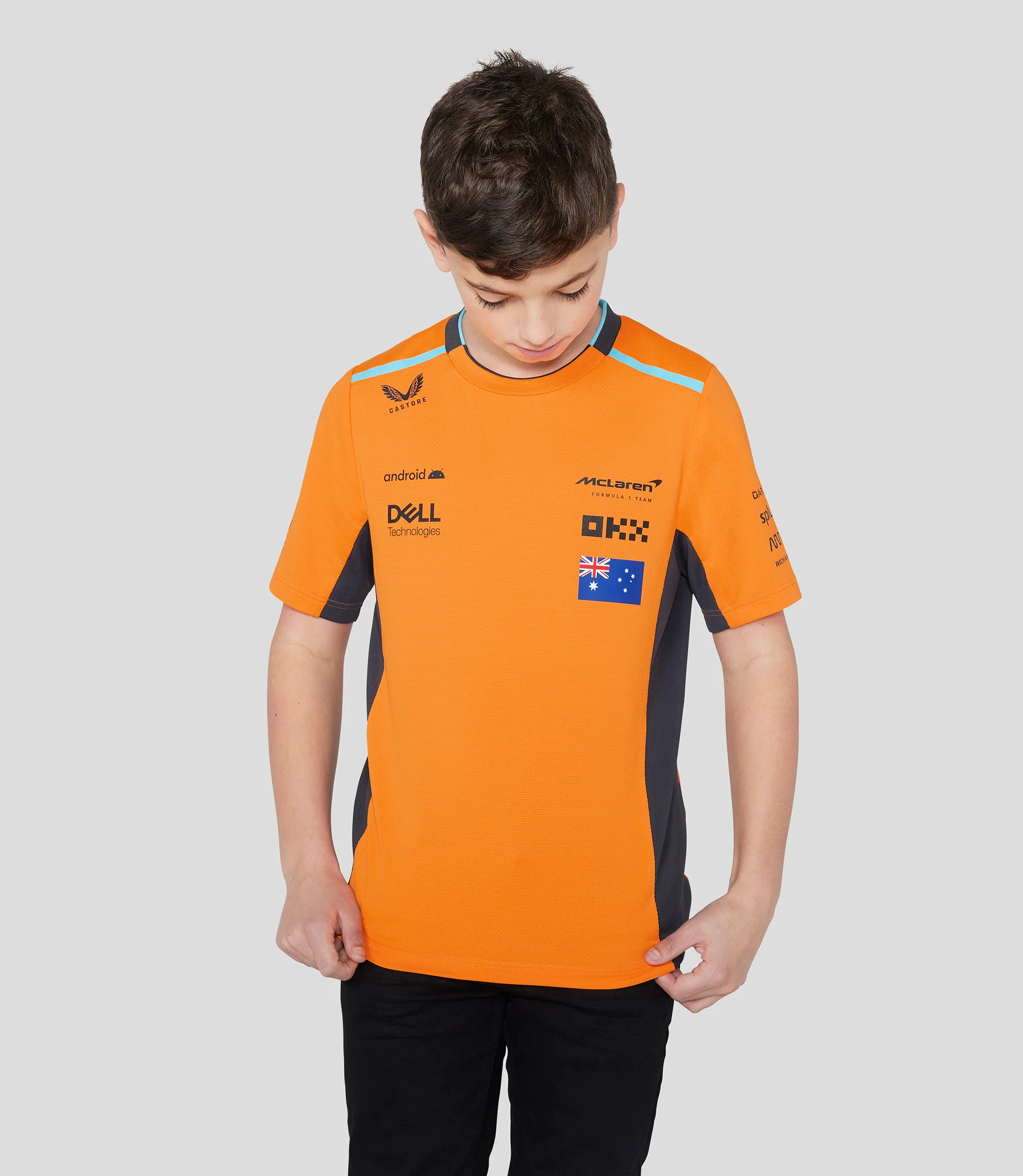 Junior McLaren Set Up T-Shirt Piastri - Autumn Glory