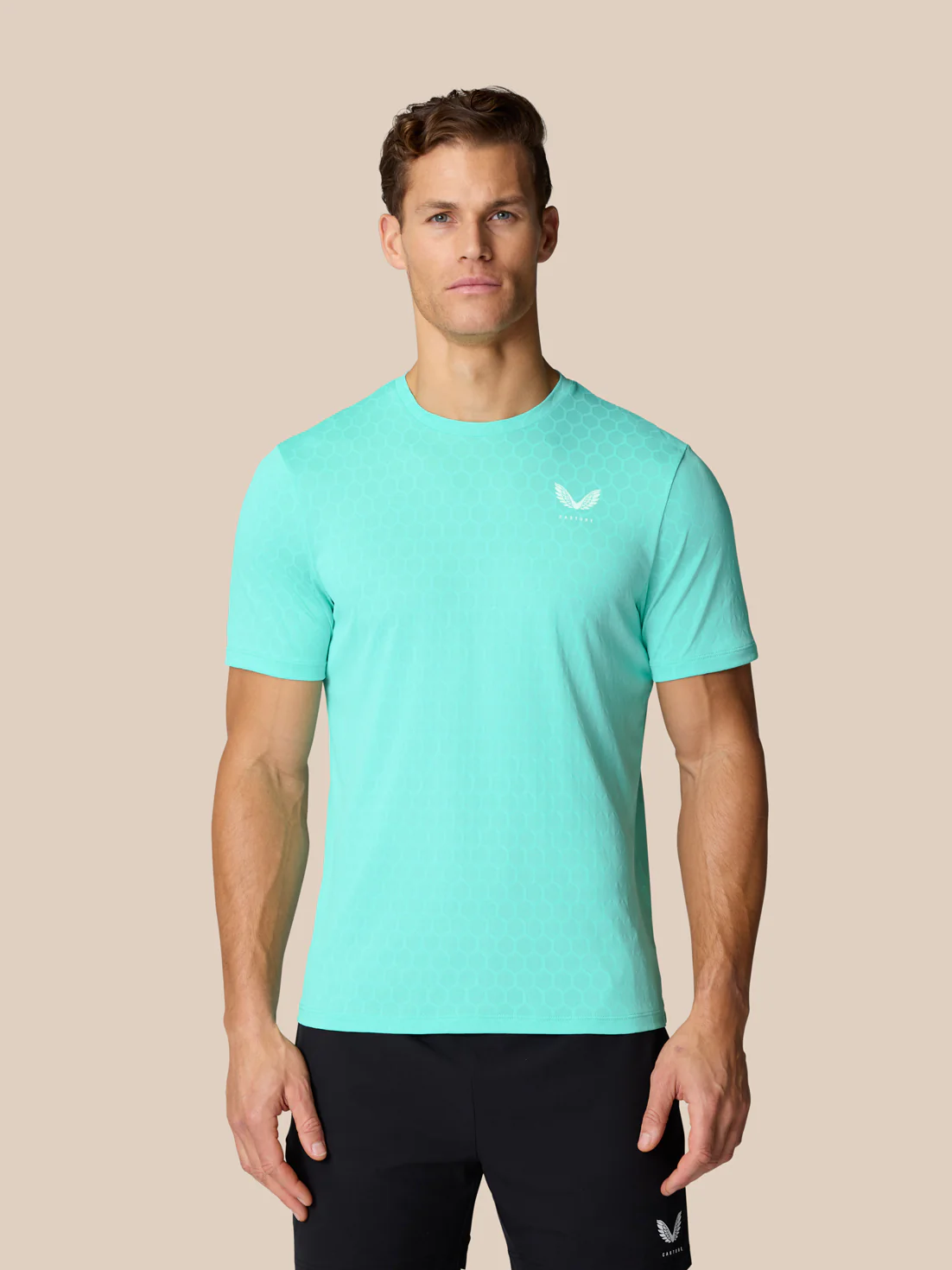 Flow Training T-Shirt - Light Aqua