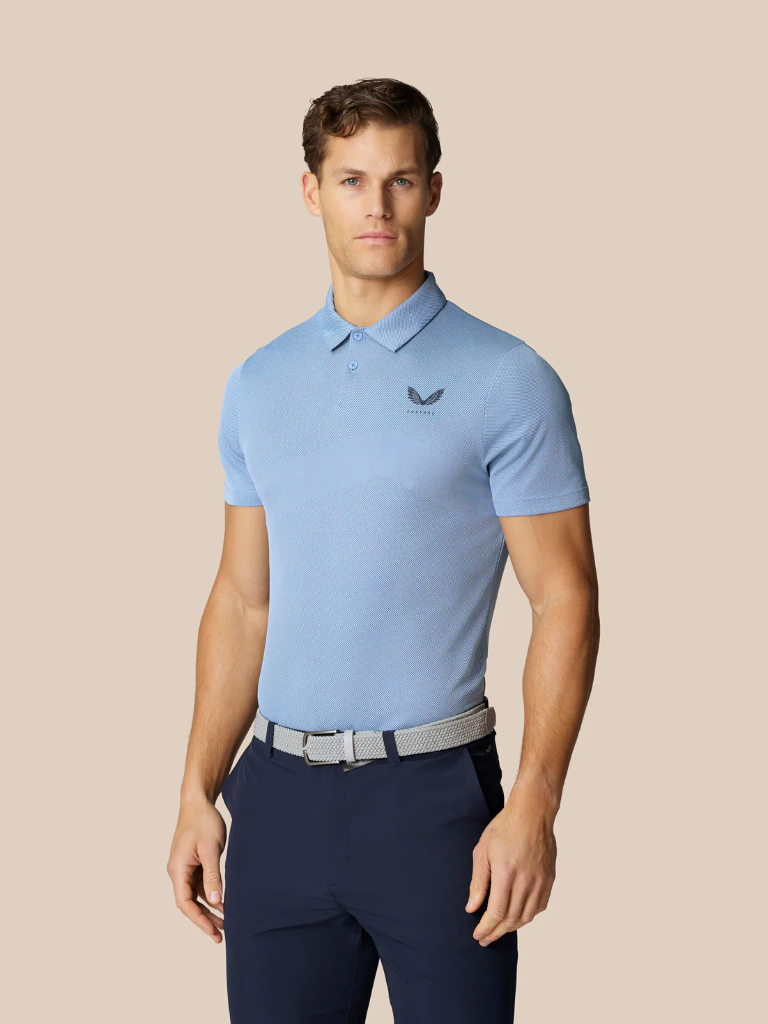 Golf Pinnacle Polo - Sky Blue