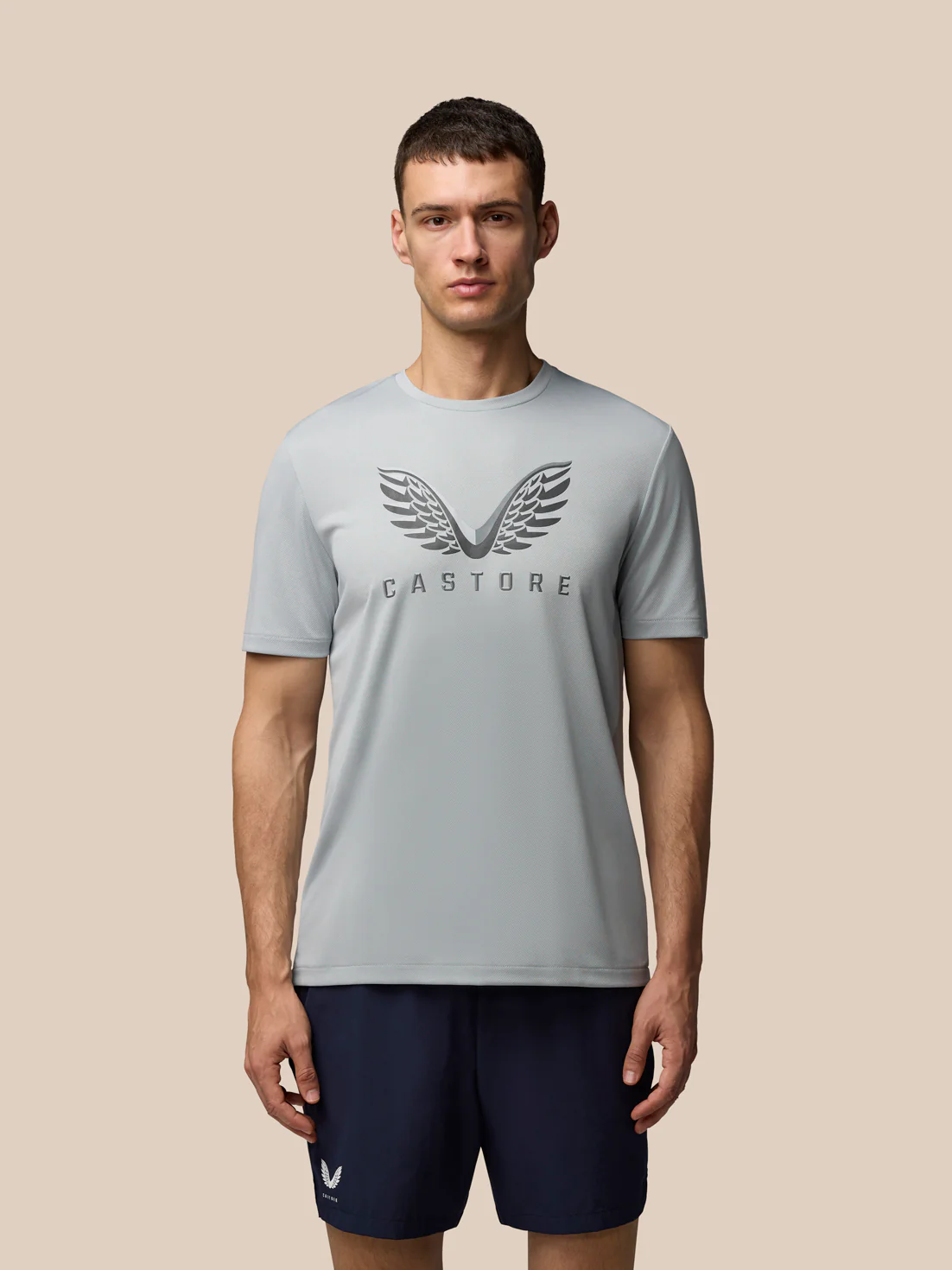 Adapt Graphic Training T-Shirt - Grey/White