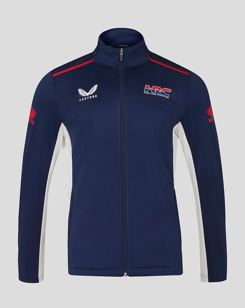 Unisex Honda HRC Softshell Jacket - Black Iris