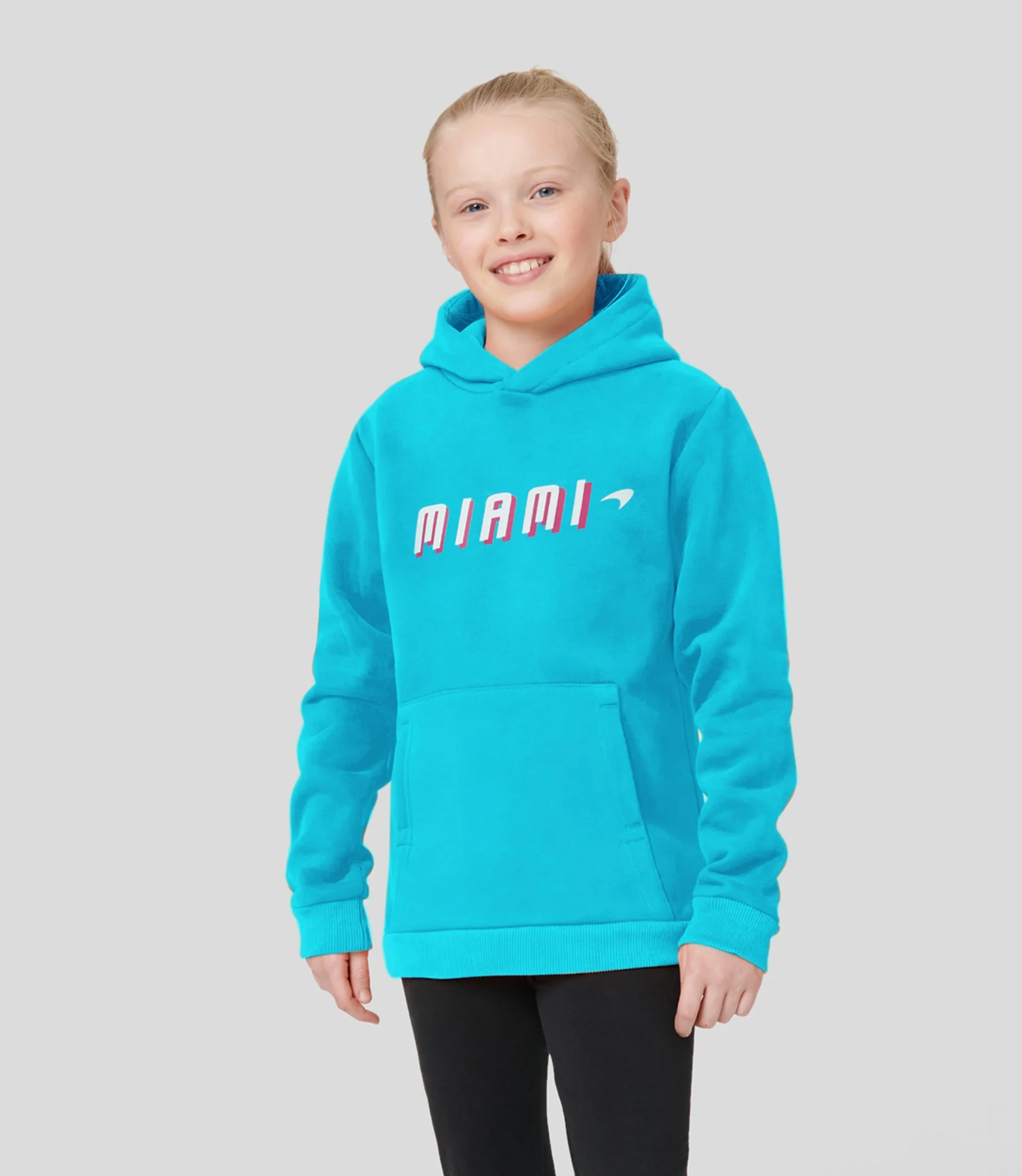 Blue Junior McLaren Miami Graphic Hoody