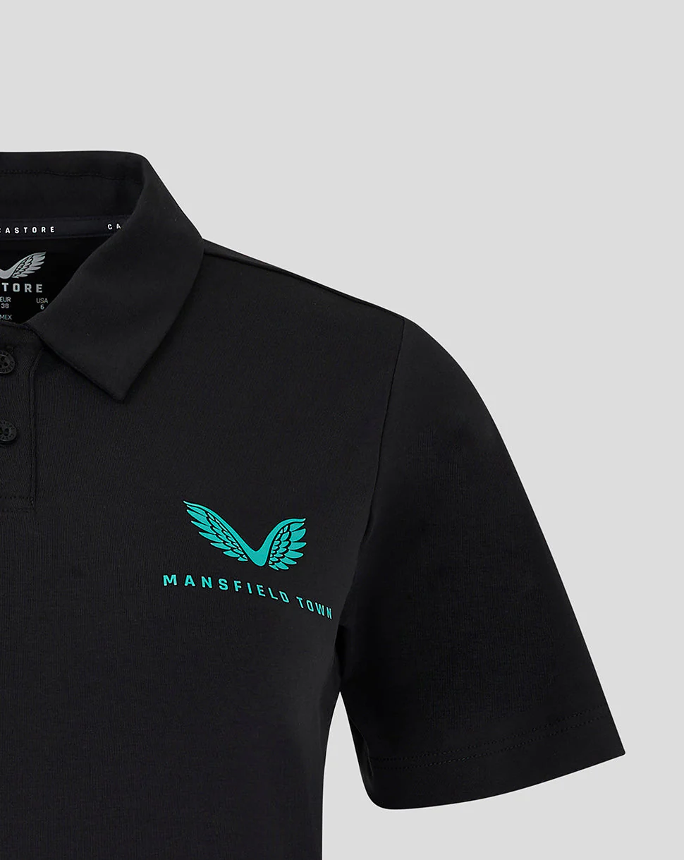 Mansfield Women's 24/25 Travel Polo - Black