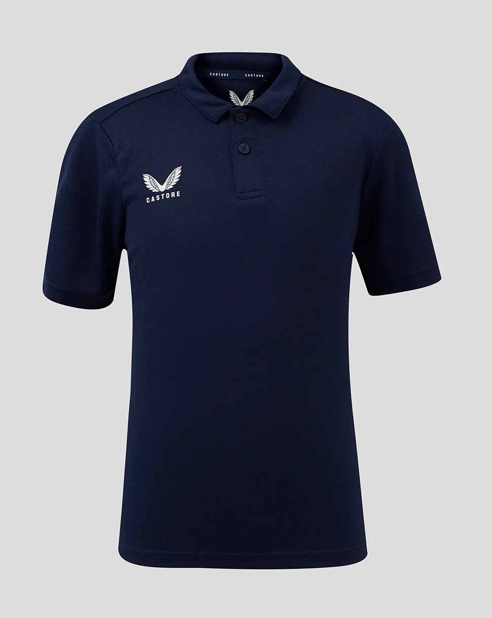 Junior Performance Polo - Peacoat