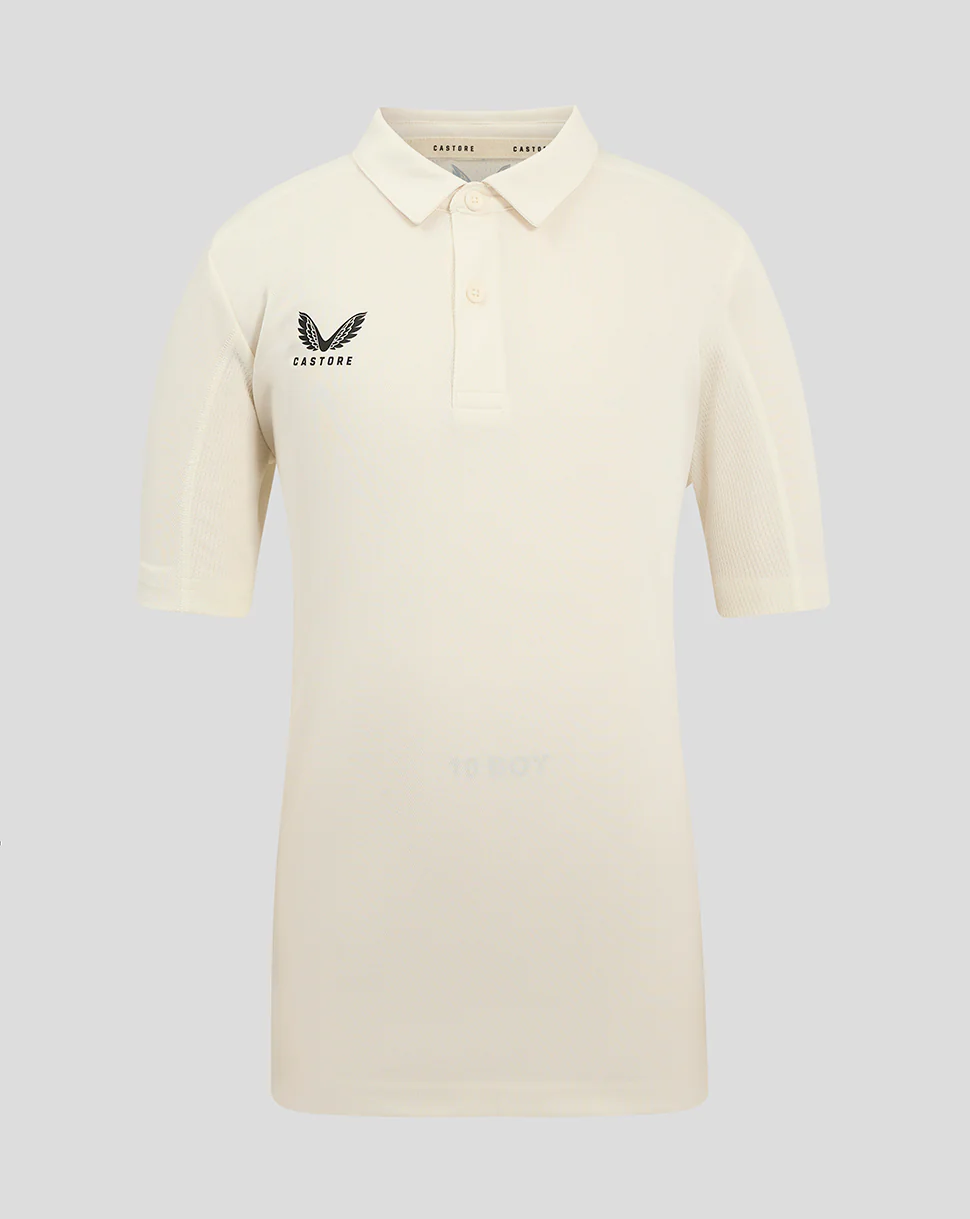 Junior Short Sleeve Cricket Polo