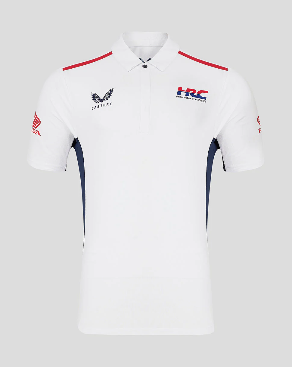 Unisex Honda HRC Polo Shirt - White