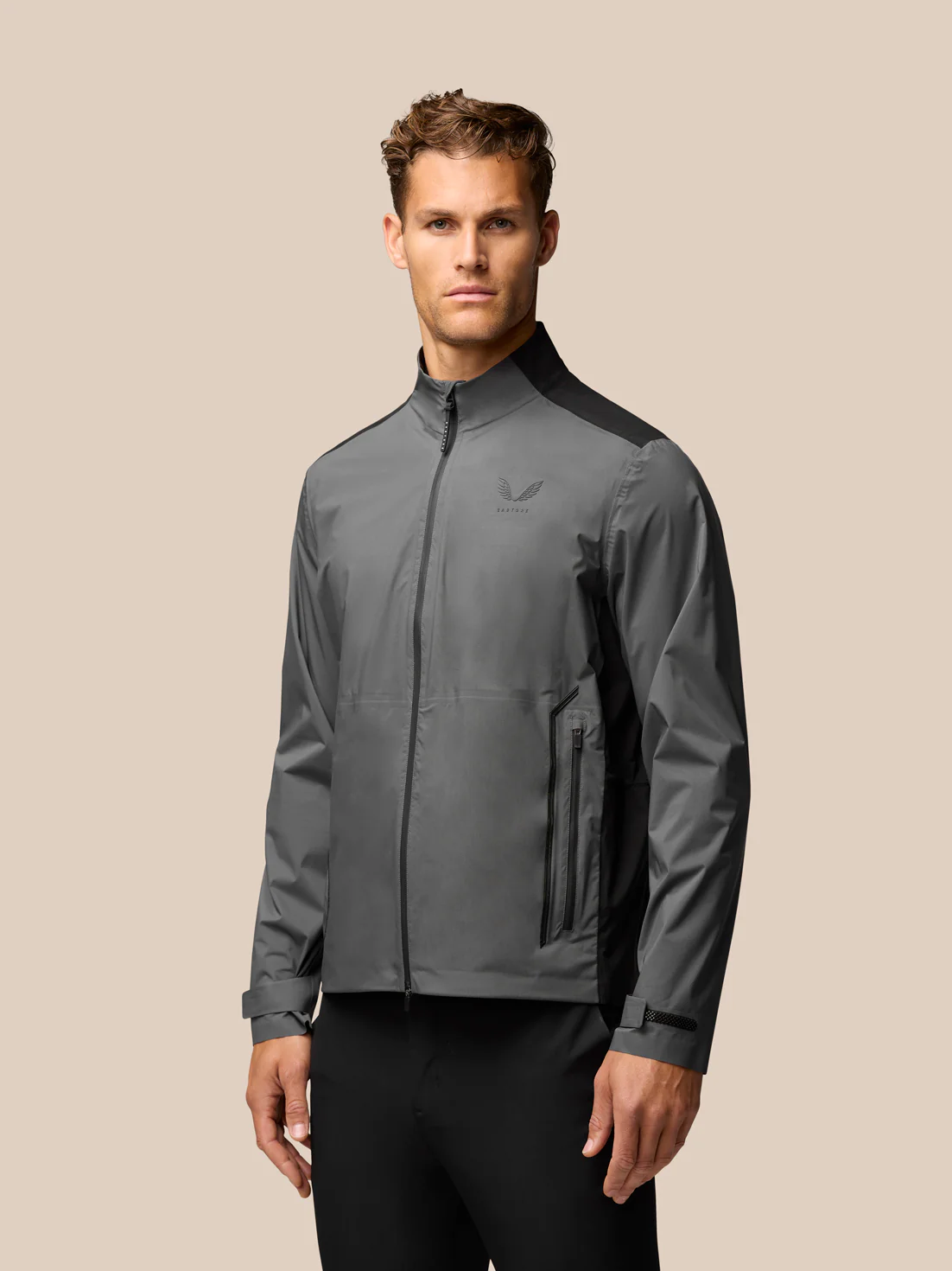 Golf Waterproof Jacket - Gunmetal