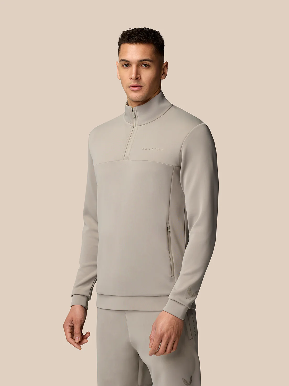 Flex Lifestyle 1/4 Zip - Rock Grey