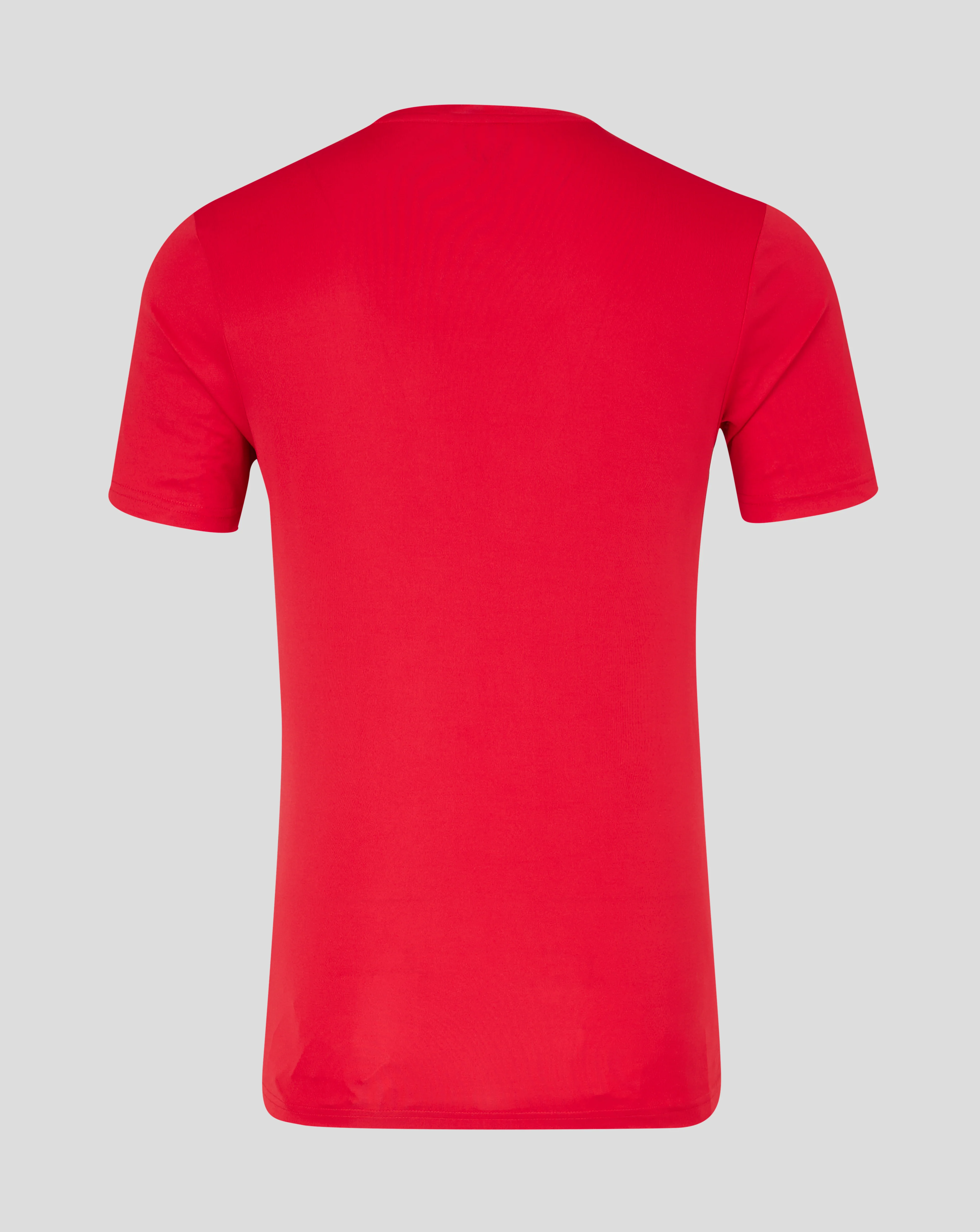 Mens Marble Performance Tee - True Red
