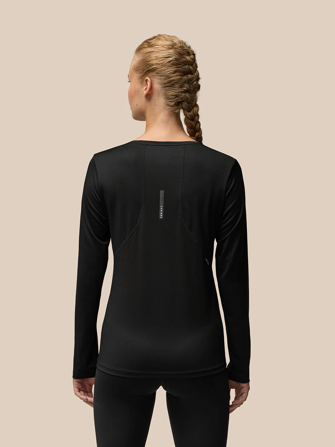 Women’s Flow Movement Long Sleeve T Shirt – Black