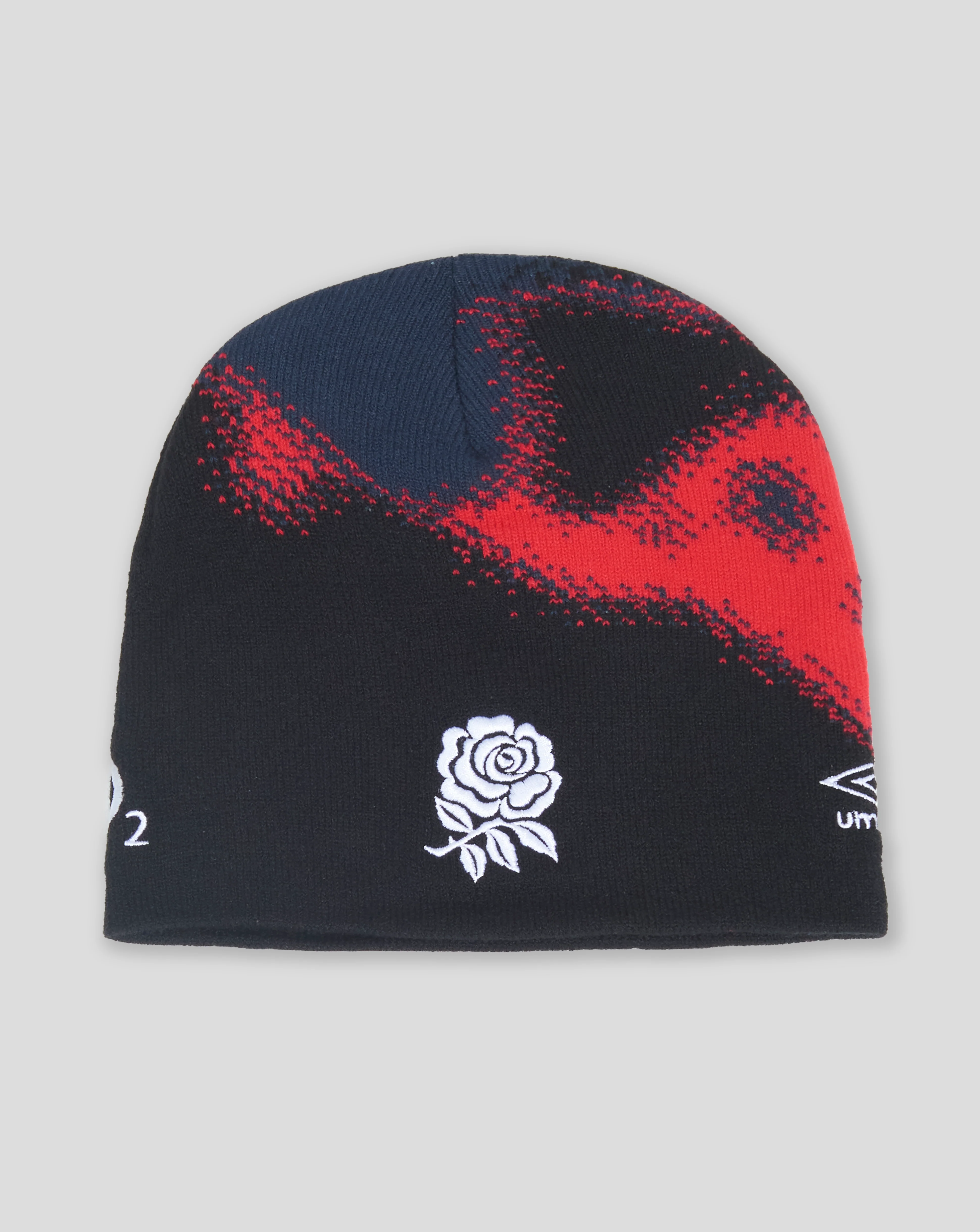 England Rugby Warm Up Beanie (O2) - Black