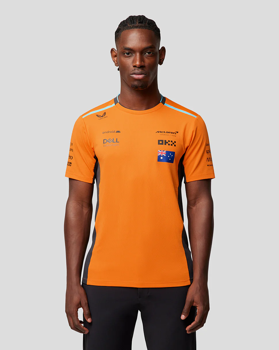 McLAREN MEN'S SET UP T-SHIRT PIASTRI - AUTUMN GLORY