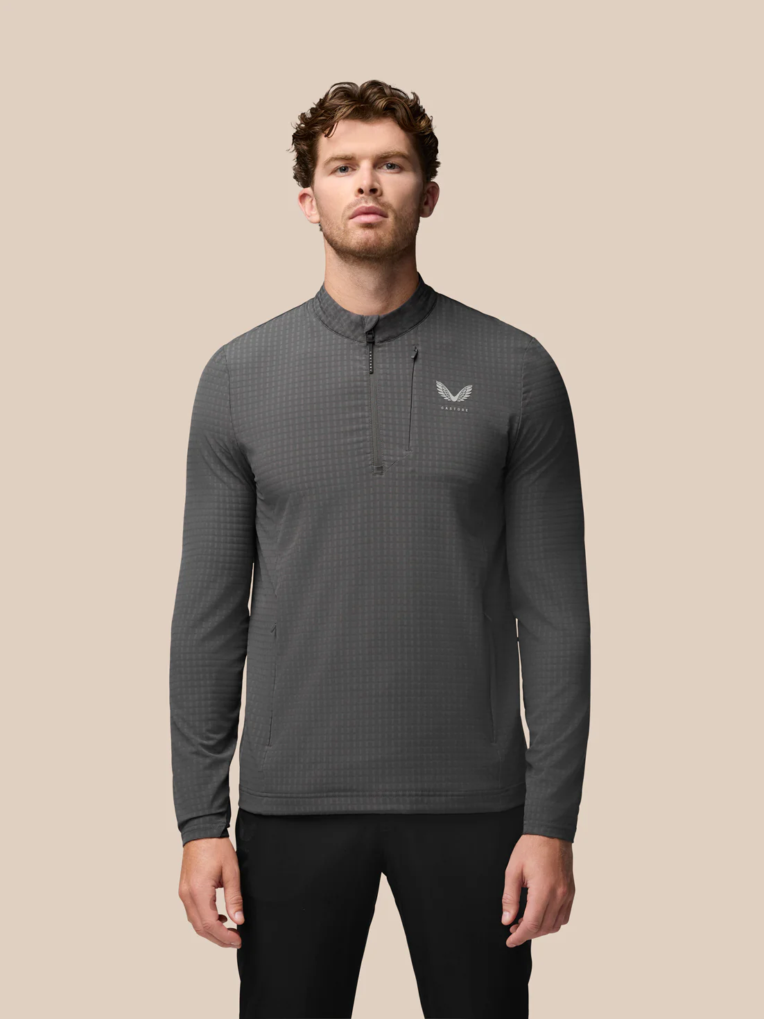 Golf 1/2 Zip Top - Grey