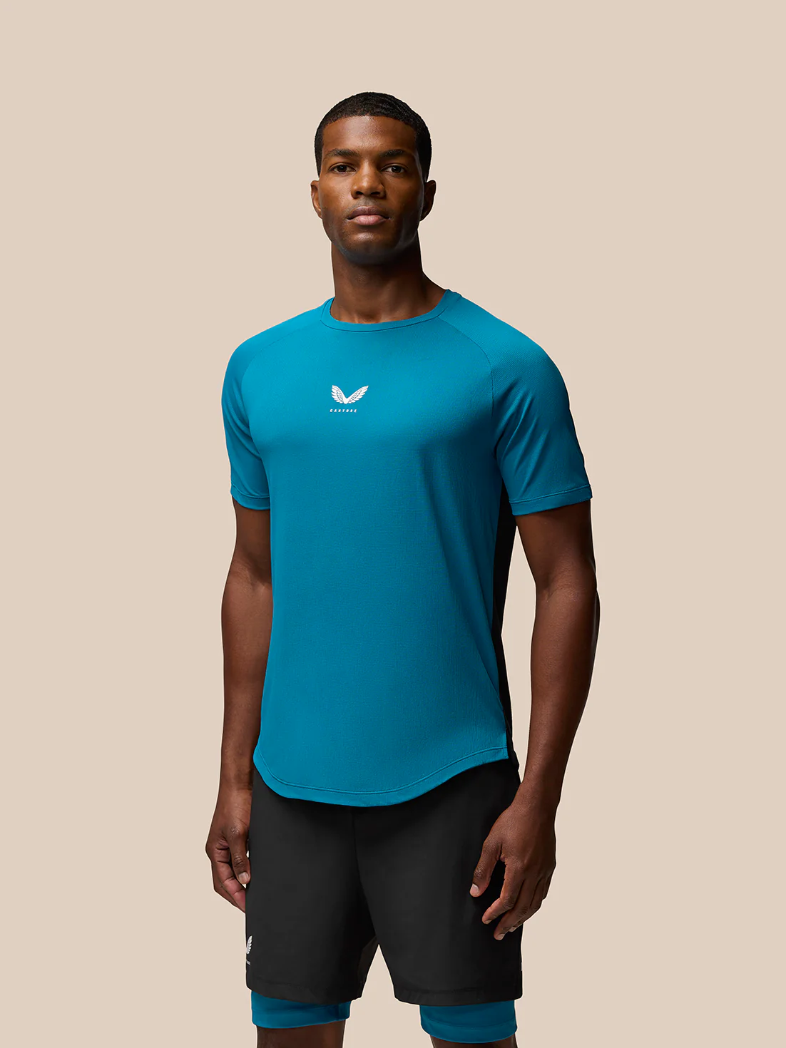 Flow Training T-Shirt - Dark Aqua