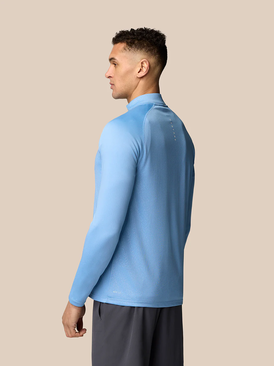 Adapt Training 1/4 Zip Top - Sky Blue