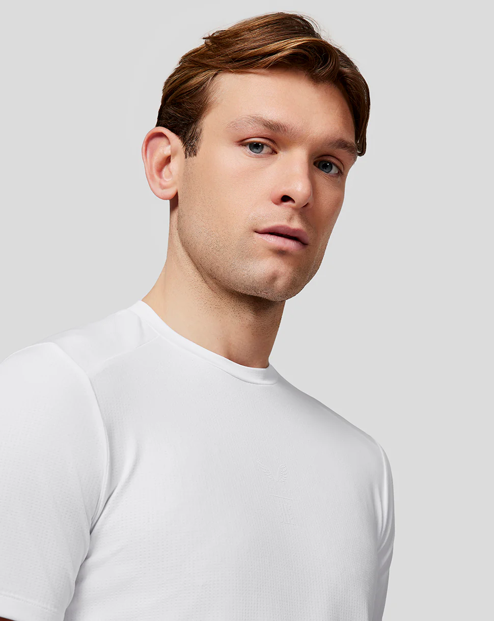 Men’s Reiss Short Sleeve Performance T-Shirt - White