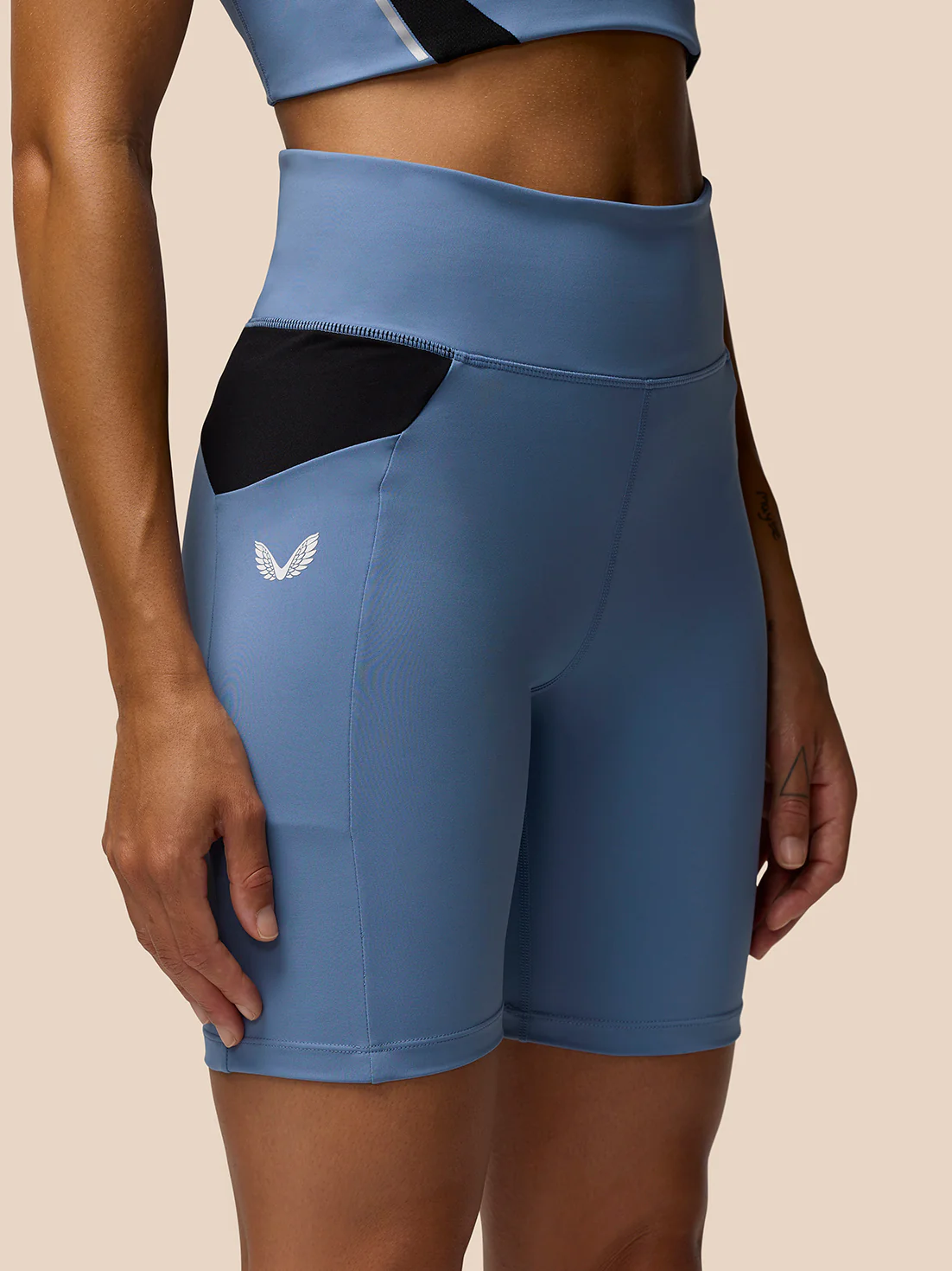 Apex Training Cycle Shorts - Light Blue