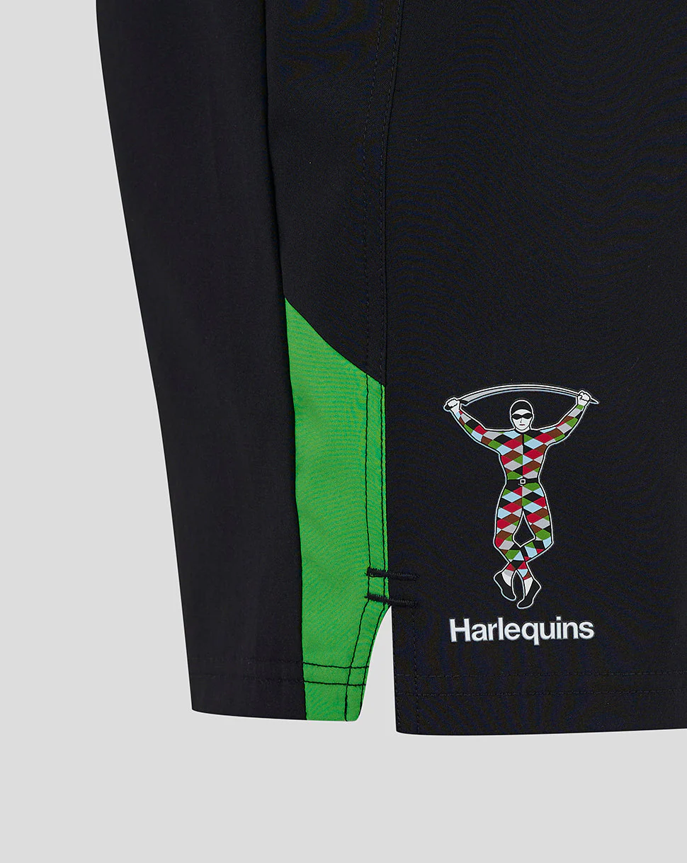 Harlequins Men's 24/25 Training Shorts - Black