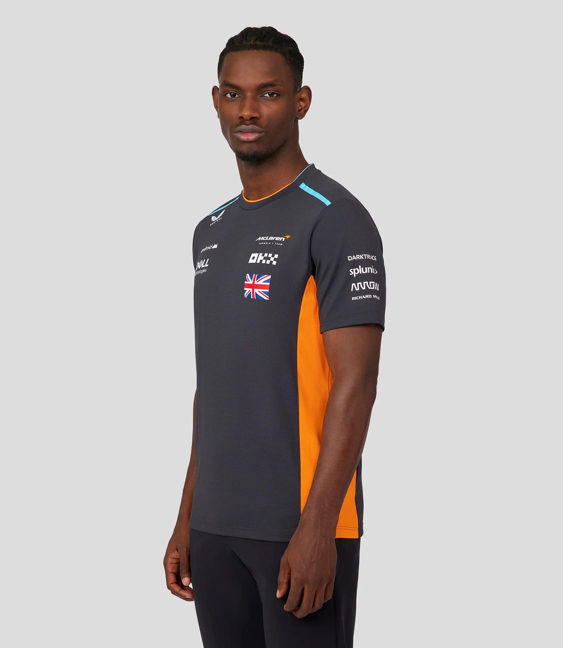 McLAREN MEN'S SET UP T-SHIRT NORRIS - PHANTOM