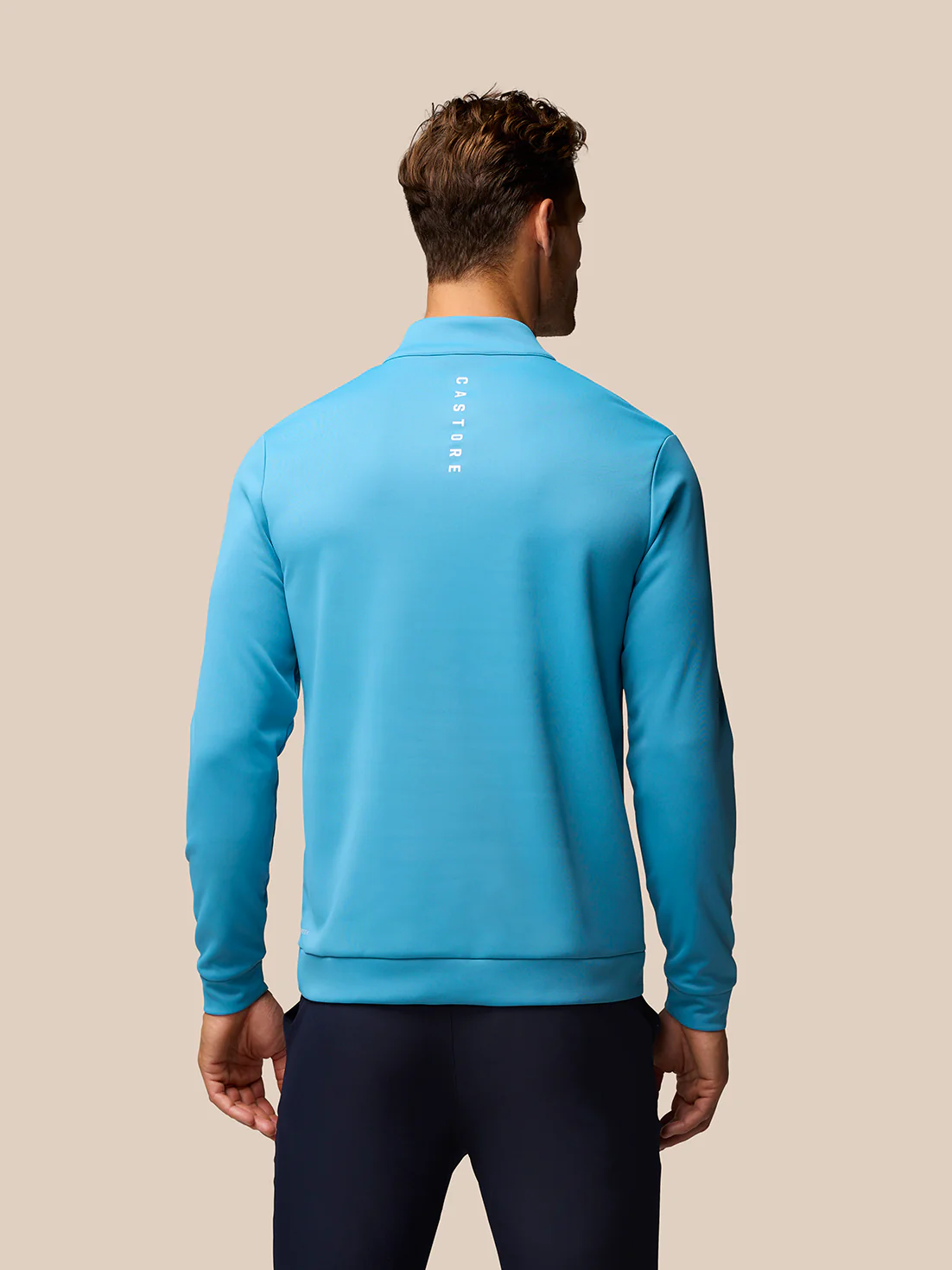 Club Golf 1/4 Zip Top - Corn Blue