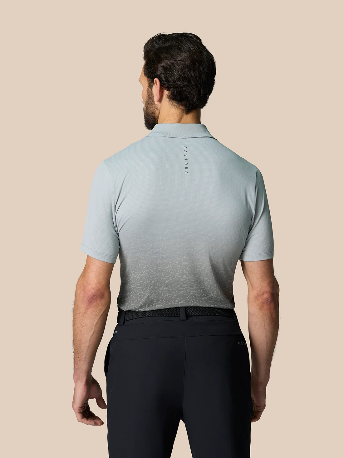 Club Graphic Polo - Mid Grey