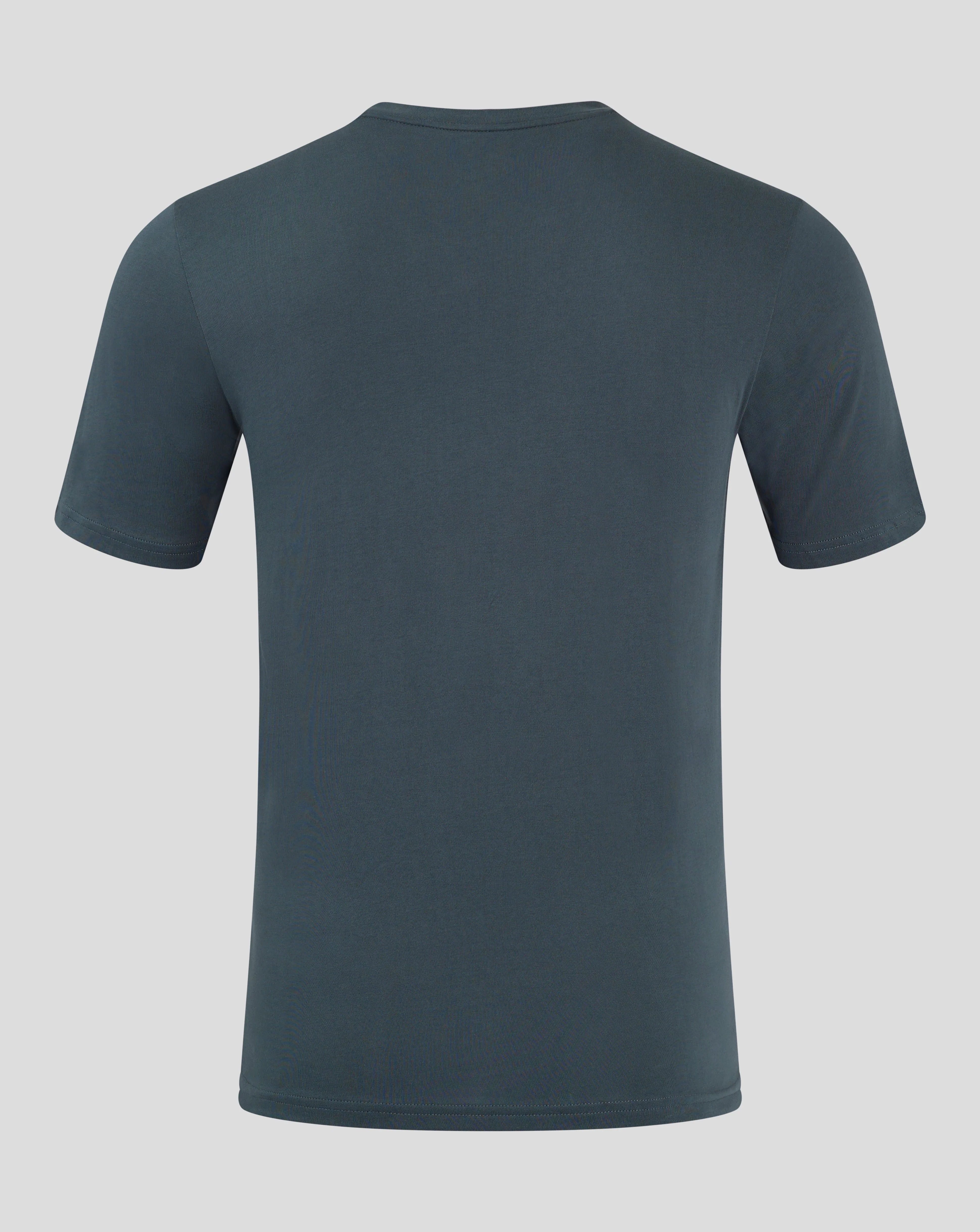 Mens Cotton Leisure Tee - Dark Slate