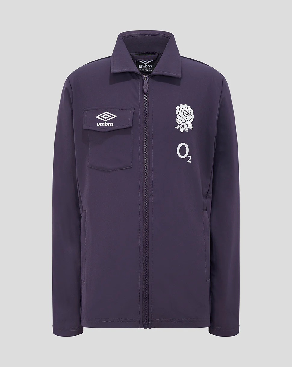 England Rugby Junior Presentation Jacket (O2) - Purple