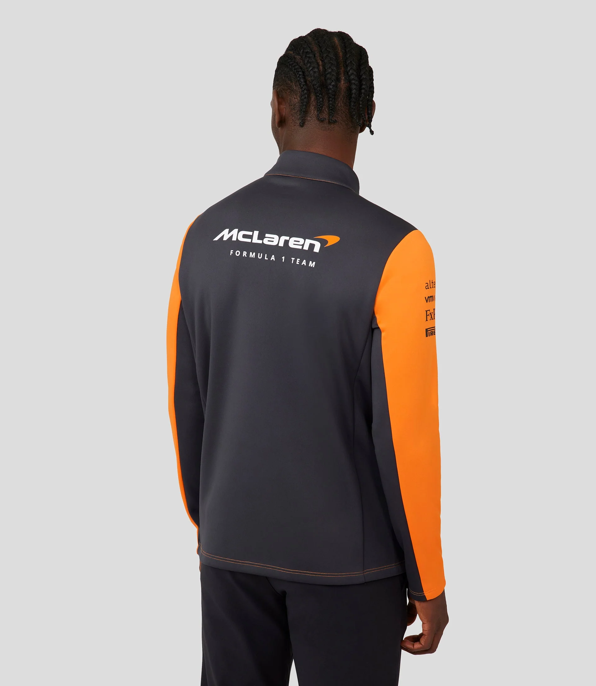 McLAREN MEN'S QUARTER ZIP TOP - AUTUMN GLORY