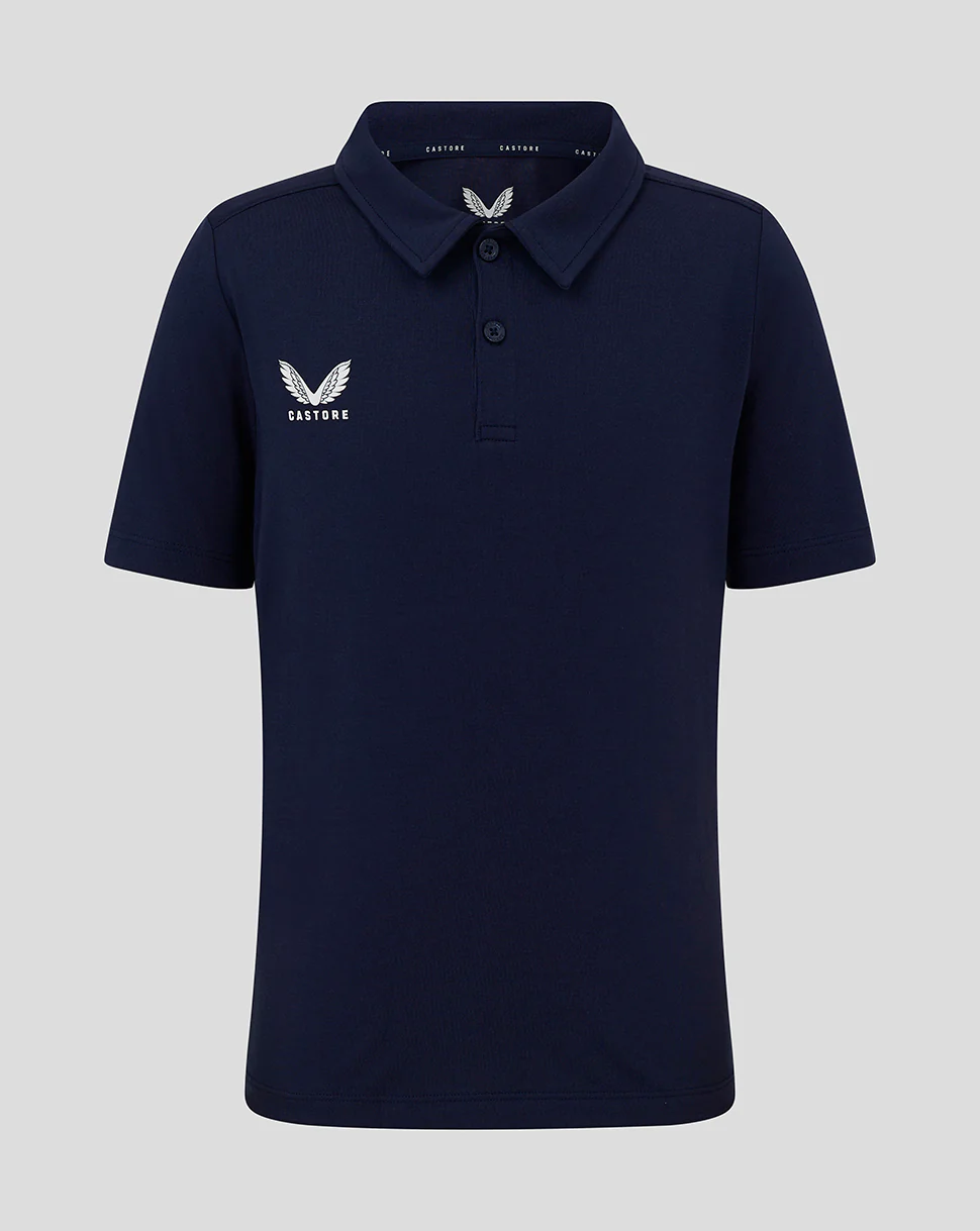 Junior Cotton Leisure Polo - Peacoat