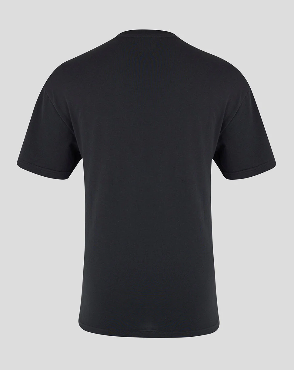 Rangers FC Men's Ibrox 125 Heritage T-Shirt Black - 24/25