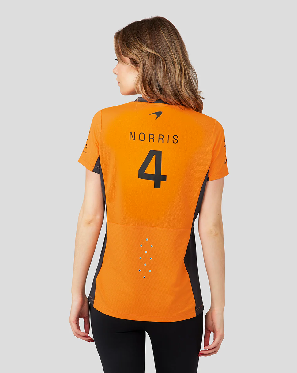 McLAREN WOMEN'S SET UP T-SHIRT NORRIS - AUTUMN GLORY