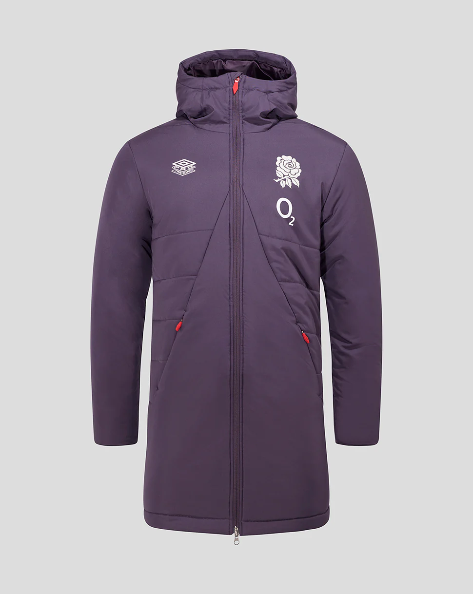England Rugby Men's Padded Jacket (O2) - Purple