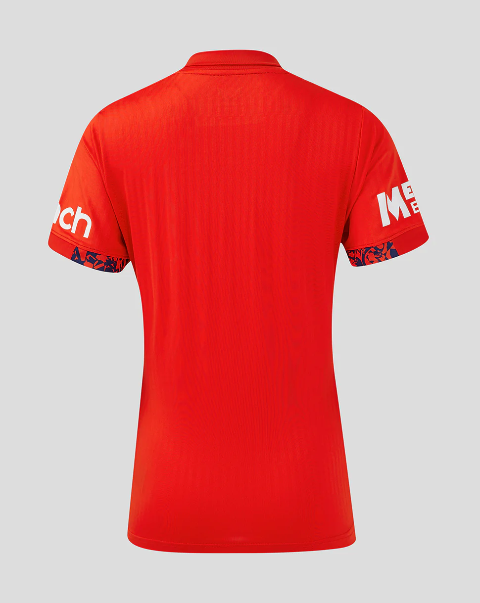 England Cricket Women's 24/25 T20 Short Sleeve Shirt