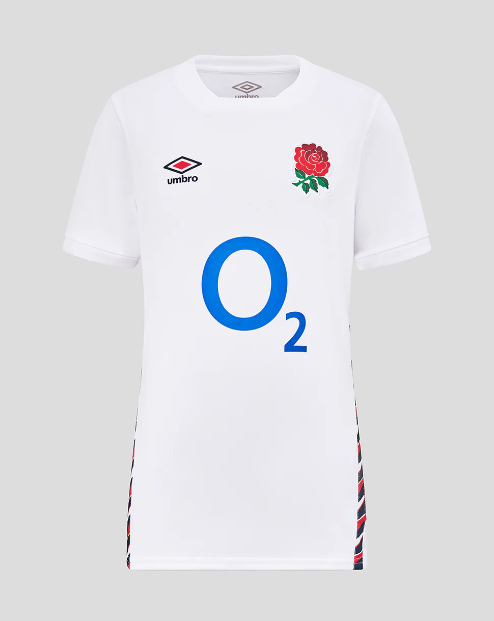 England Rugby Junior Red Roses Home Jersey