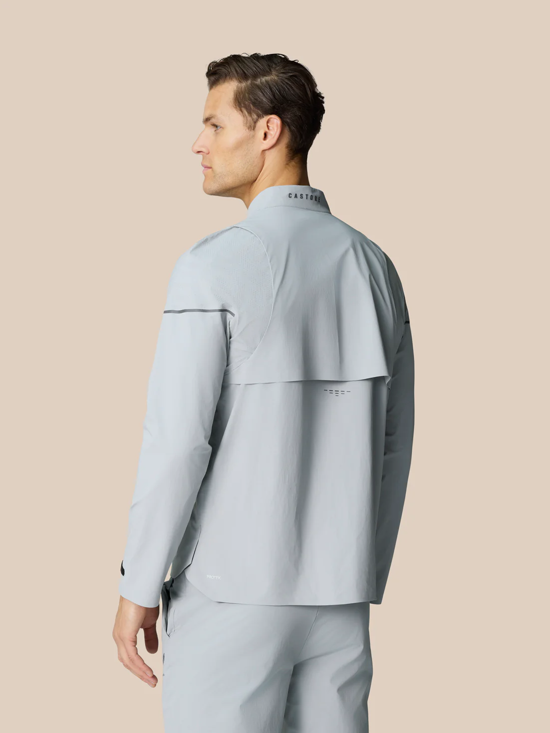 Golf Pinnacle Woven Jacket - Mid Grey