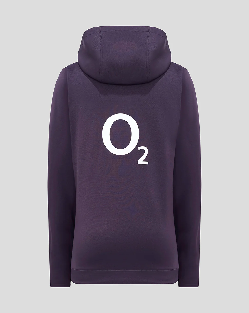 England Rugby Junior Hooded Jacket - Purple