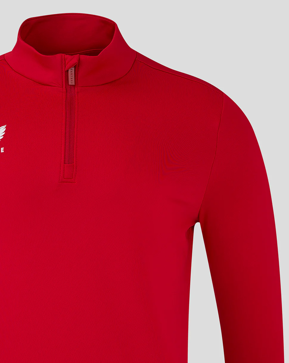 Mens 1/4 Zip - Barbados Cherry