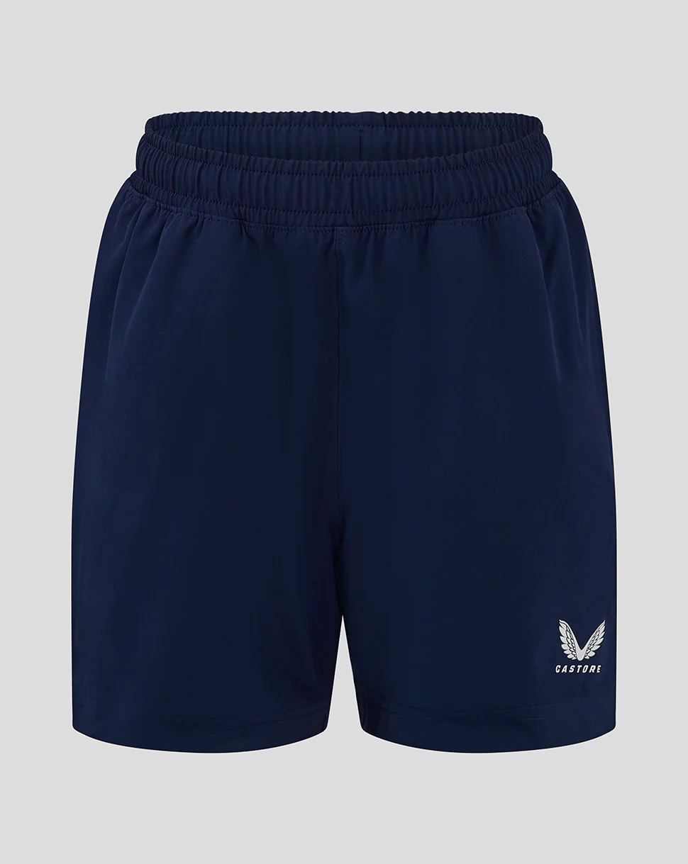 JUNIOR LONG LENGTH TRAINING SHORT - PEACOAT