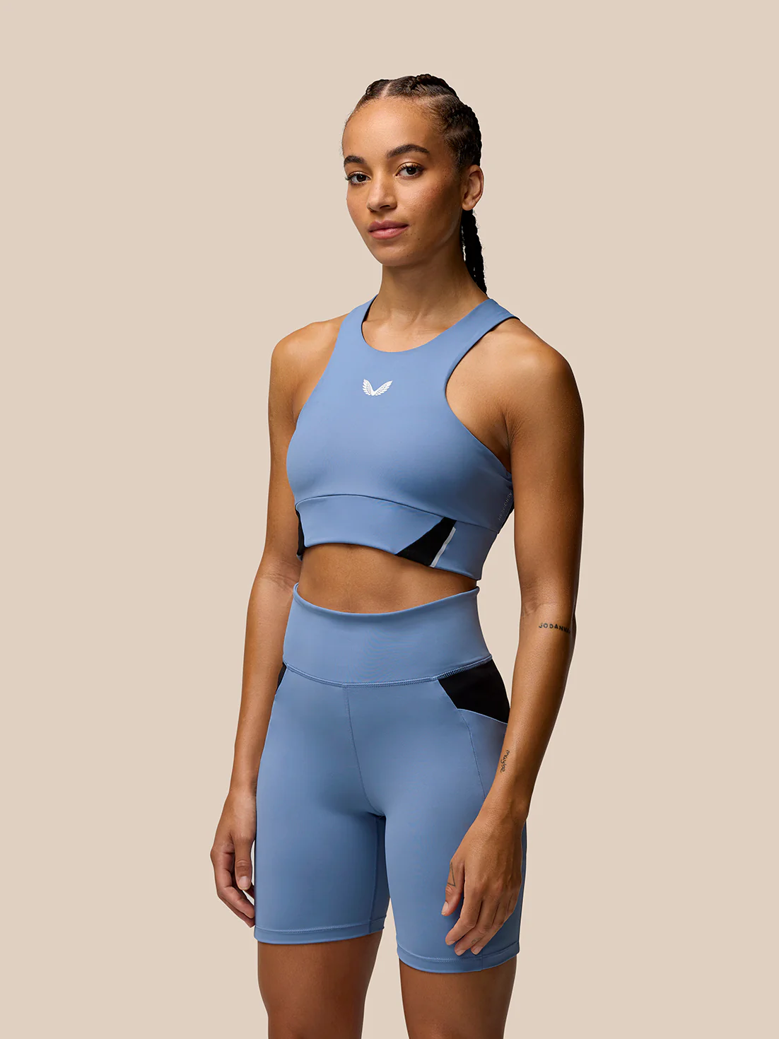 Apex Training Cycle Shorts - Light Blue