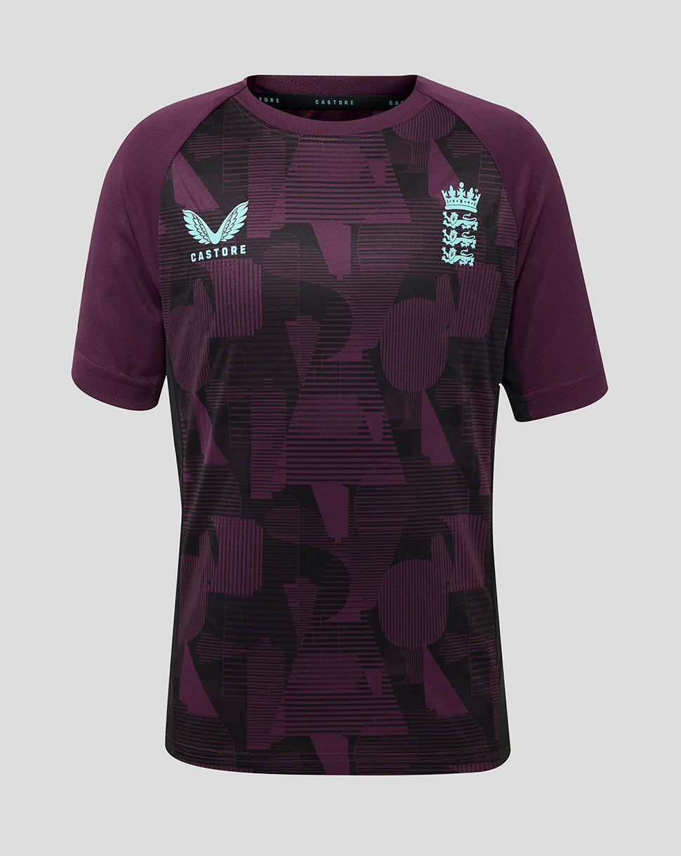 England Cricket Training Junior Short Sleeve Tee 25/26